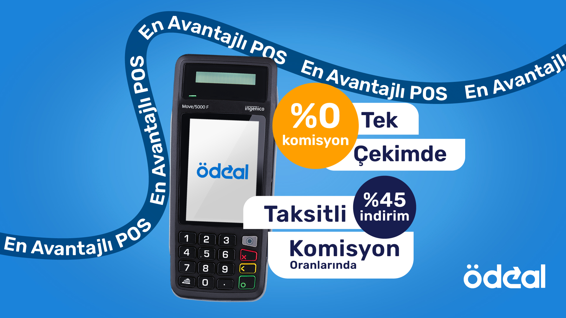 Ödeal Kart Taksitli POS Komisyon Oranı