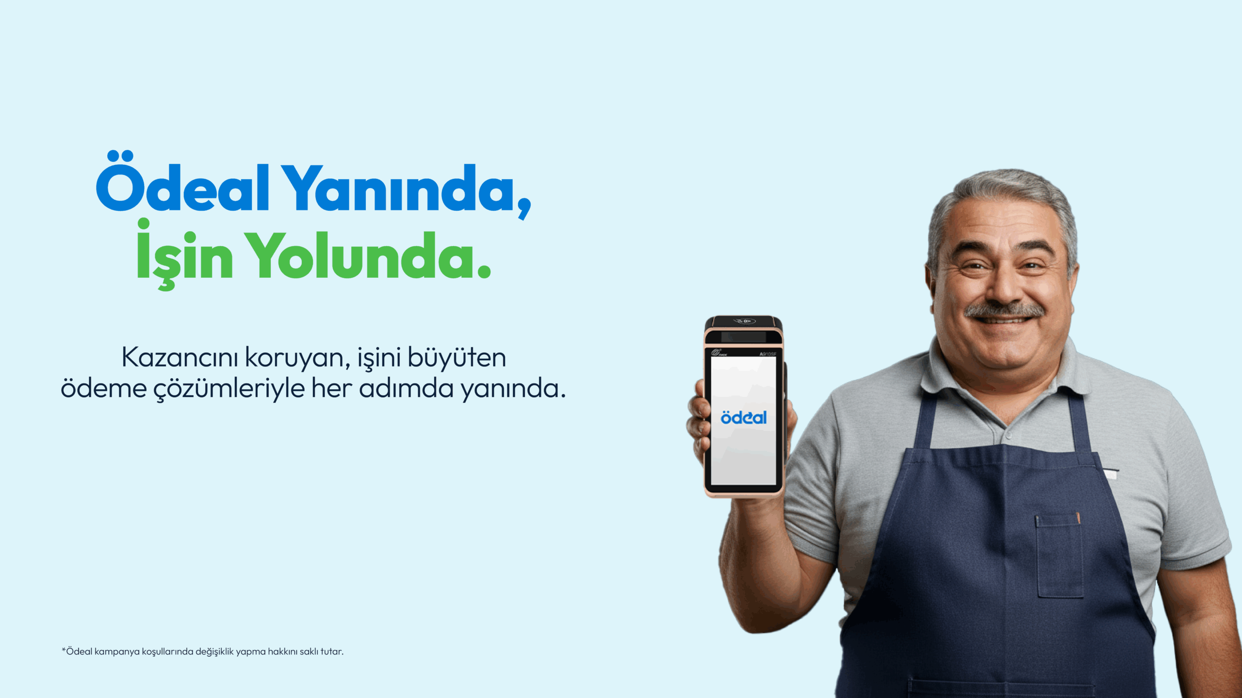 Ödeal Yanında, İşin Yolunda – ödeme çözümleri