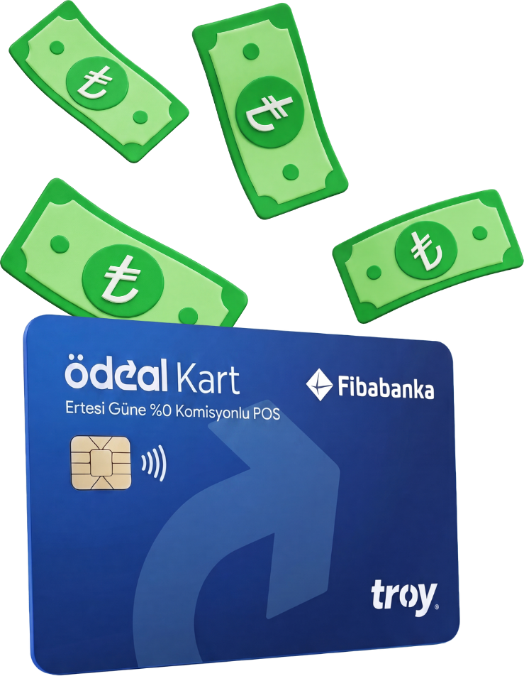 Ödeal Kart ve banknotlar